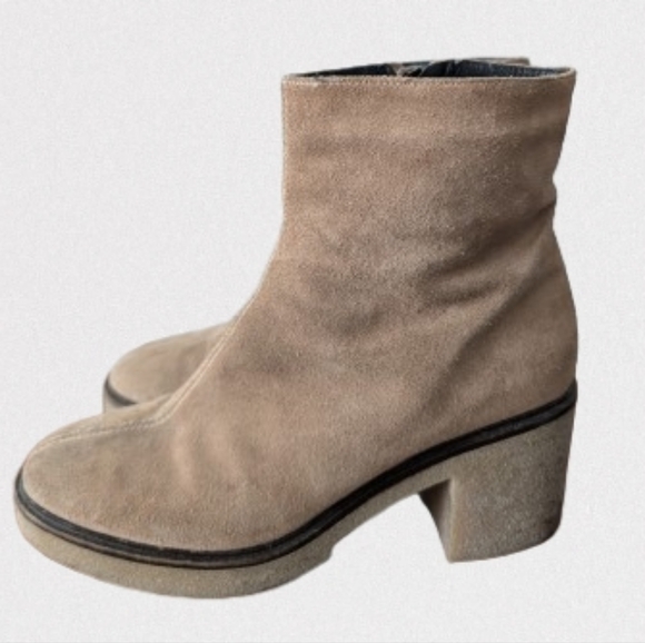 Cordani Shoes - Cordani Fae Suede Tan Suede Ankle Boots Size 38.5